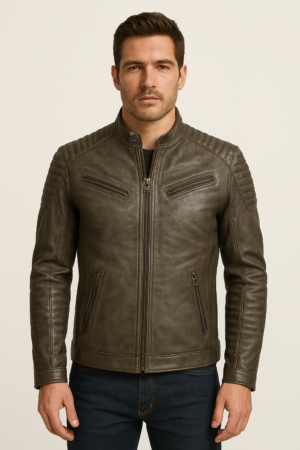 Leather Jacket Men